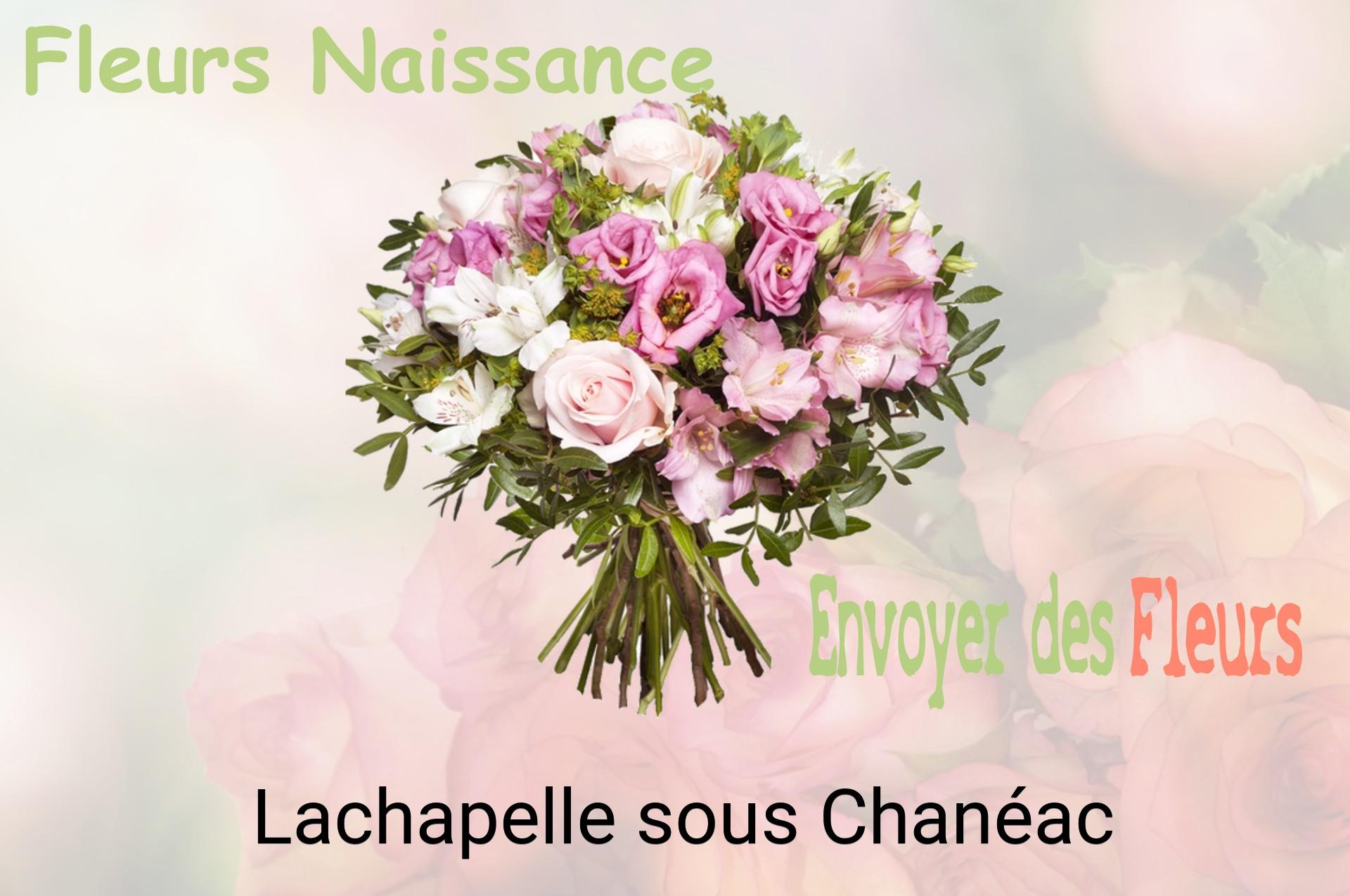 Bouquet de fleurs de naissance livré à Lachapelle-sous-Chanéac