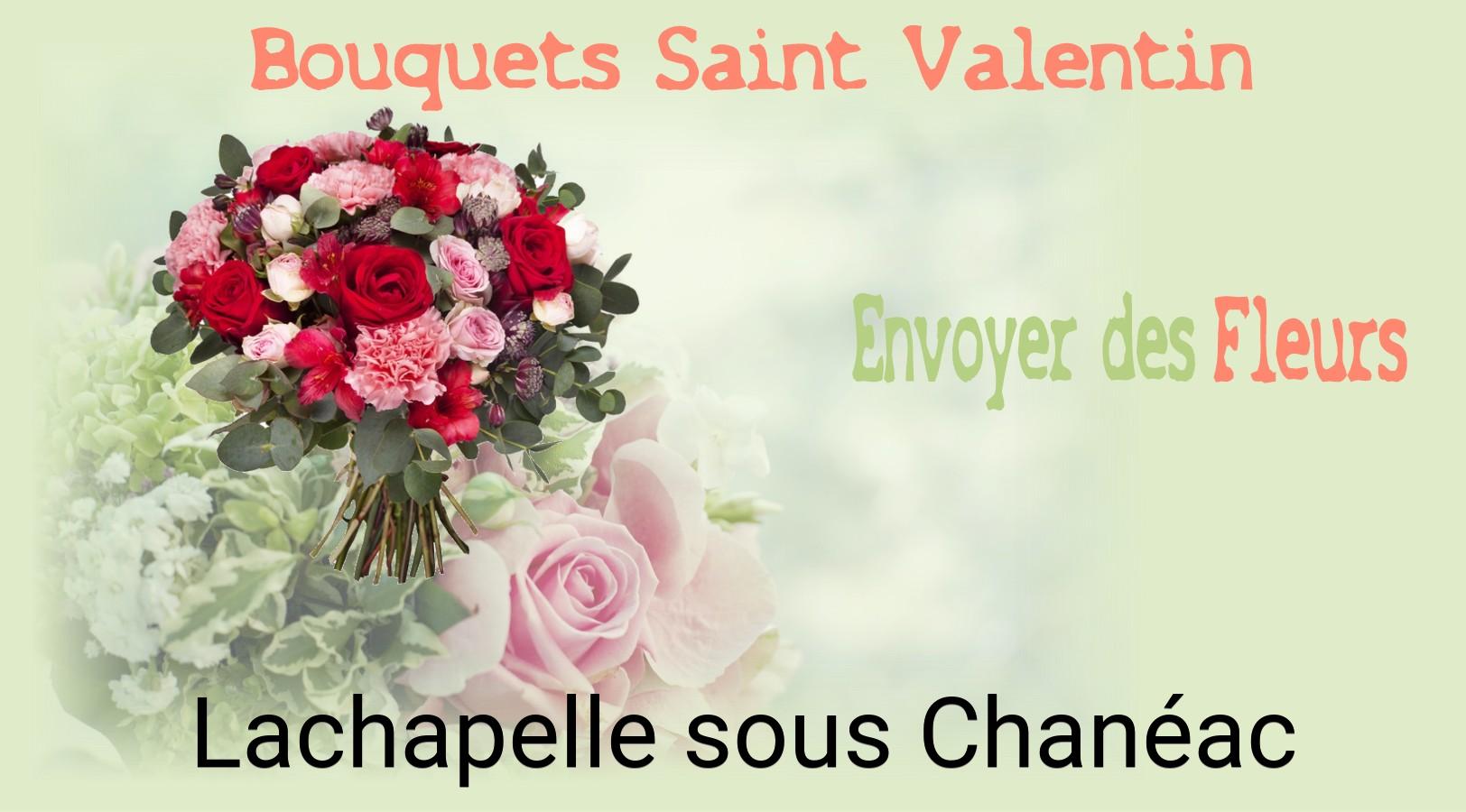 Roses de Saint-Valentin livrées à Lachapelle-sous-Chanéac